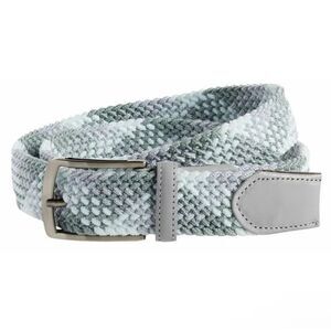 WALTER HAGEN WOVEN GOLF BELT Stingray GRAY PLAID MENS L 38"/40"